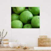Groene appels poster (Keuken)