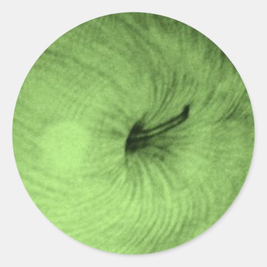 Groene appels Sticker (Voorkant)