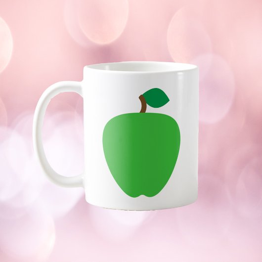 groene appelvrucht koffiemok