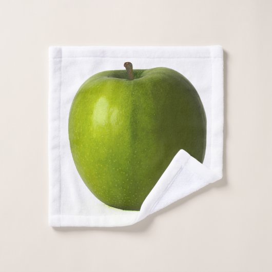 Groene Apple btcnm Bad Handdoek (Wasdoekje)