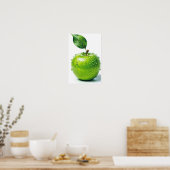 Groene Apple Wall Art Poster (Keuken)
