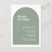 Groene Arch Books voor Baby Enclosure Ca Informatiekaartje (Voorkant)