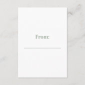 Groene Arch Books voor Baby Enclosure Ca Informatiekaartje (Achterkant)