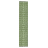 Groene Arches Art Deco Geometric Pattern Medium Tafelloper (Voorkant)