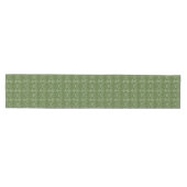 Groene Arches Art Deco Geometric Pattern Medium Tafelloper (Horizontaal)