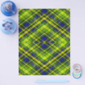 Groene Argyle Bulk Scrapbook Papier Pagina's Flyer (Enkel)