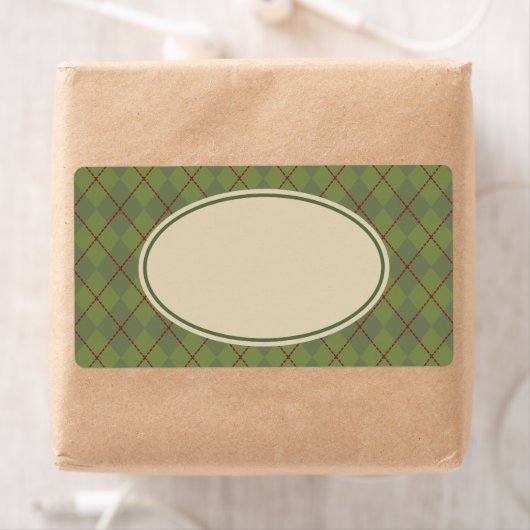 Groene Argyle Labels (Insitu)