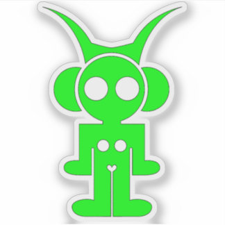 groene astro sticker