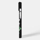Groene Astronaut Kat Splash Case-Mate iPhone Case (Achterkant / Links)