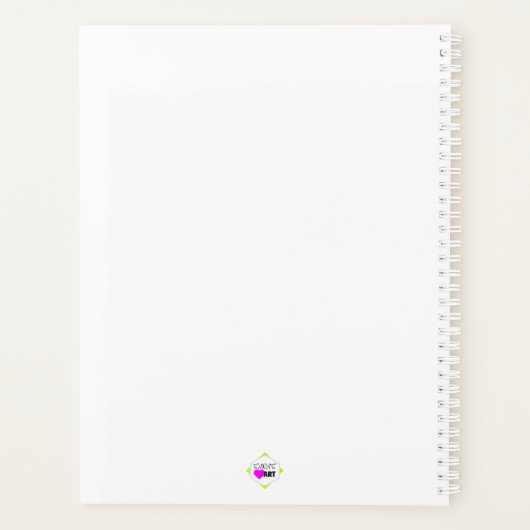 Groene Aurora Igloo Day Planner (Achterkant)