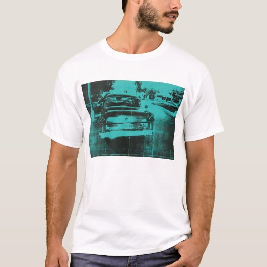 Groene auto t-shirt (Voorkant)