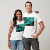 Groene auto t-shirt (Unisex)
