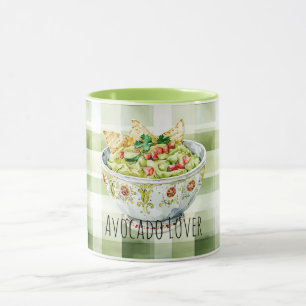 Groene Avocado Guacamole Mok
