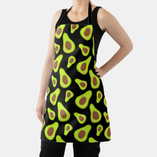 Groene Avocado's Groenteliefhebber Gezonde Voeding Schort