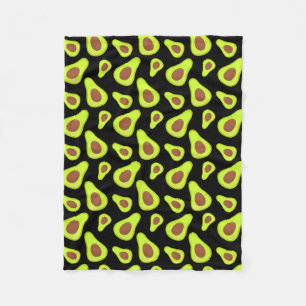 Groene Avocados Groenteliefhebber Gezonde Voedsel Fleece Deken