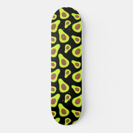 Groene Avocados Vegetable Lover Veggie Healthy Foo Skateboard (Voorkant)