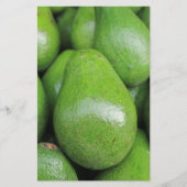 Groene avocado's, vers briefpapier (Voorkant)