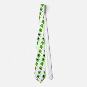 Groene Baby cyclops Stropdas