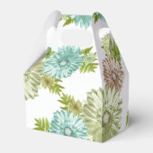 Groene Baby in Bloom Brunch Douche Dank u Bedankdoosjes (Achterkant)