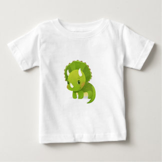 groene baby schattige dinosauruscartoon