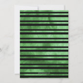 groene ballonnen op Afstuderen Kaart (Achterkant)