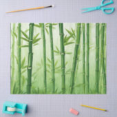 Groene bamboe alle gelegenheden tissuepapier (Craft)