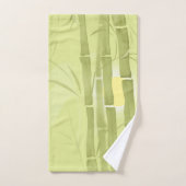 Groene bamboe bad handdoek (Handdoek)