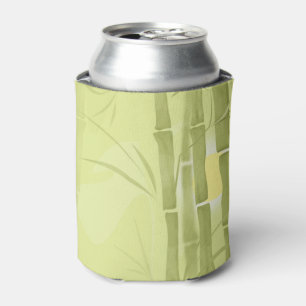 Groene bamboe blikjeskoeler