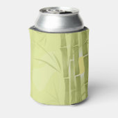 Groene bamboe blikjeskoeler (Blikje Achterkant)