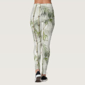 Groene Bambooserene Leggings (Achterkant)
