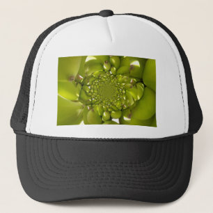 Groene Banaan Kaleidoscoop Art Print/Graphic Trucker Pet