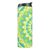Groene basis Mandala Thermosbeker (Gedraaid links)