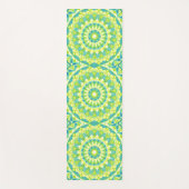 Groene basis Mandala Yogamat (Voorkant)