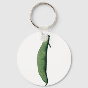 Groene Bean Sleutelhanger