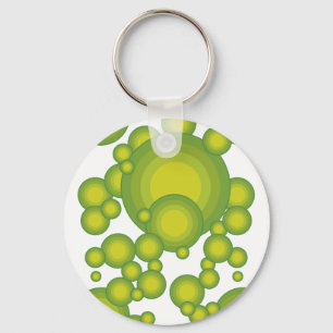 Groene bellen sleutelhanger