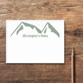 Groene bergen post-it® notes