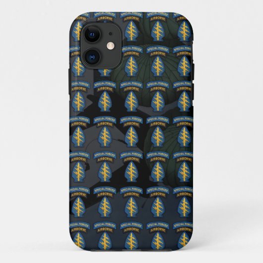 Groene bergen van speciale legereenheden Case-Mate iPhone case (Achterkant)