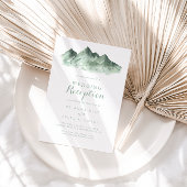 Groene Bergland Huwelijksreceptie  Kaart