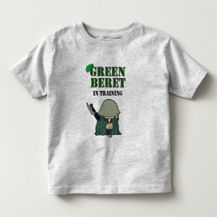 Groene berlijn in opleiding kinder shirts