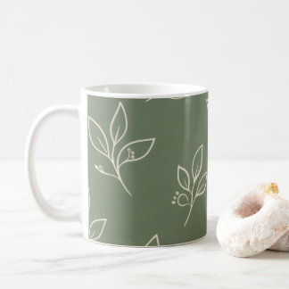 Groene Blad Mok | Koffiemok