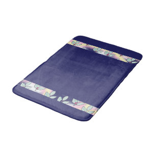 Groene Blad Regenboog Blauw Badmat