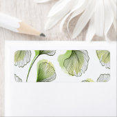 Groene bladen etiket (Insitu)