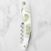 Groene bladen kurkentrekker (Voorkant)