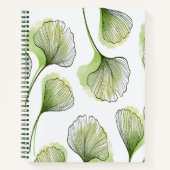 Groene bladen notitieboek (Voorkant)