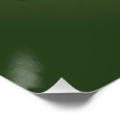 groene bladen perfect poster (Hoek)