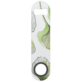 Groene bladen speed flessenopener (Voorkant)