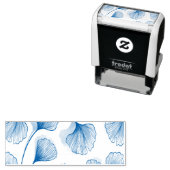 Groene bladen  zelfinktende stempel (In situ)