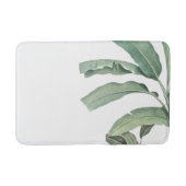 Groene bladeren badmat (Voorkant)