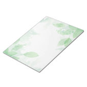 Groene bladeren Botanisch Notitieblok (Schuin)