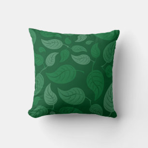 Groene bladeren kussen
